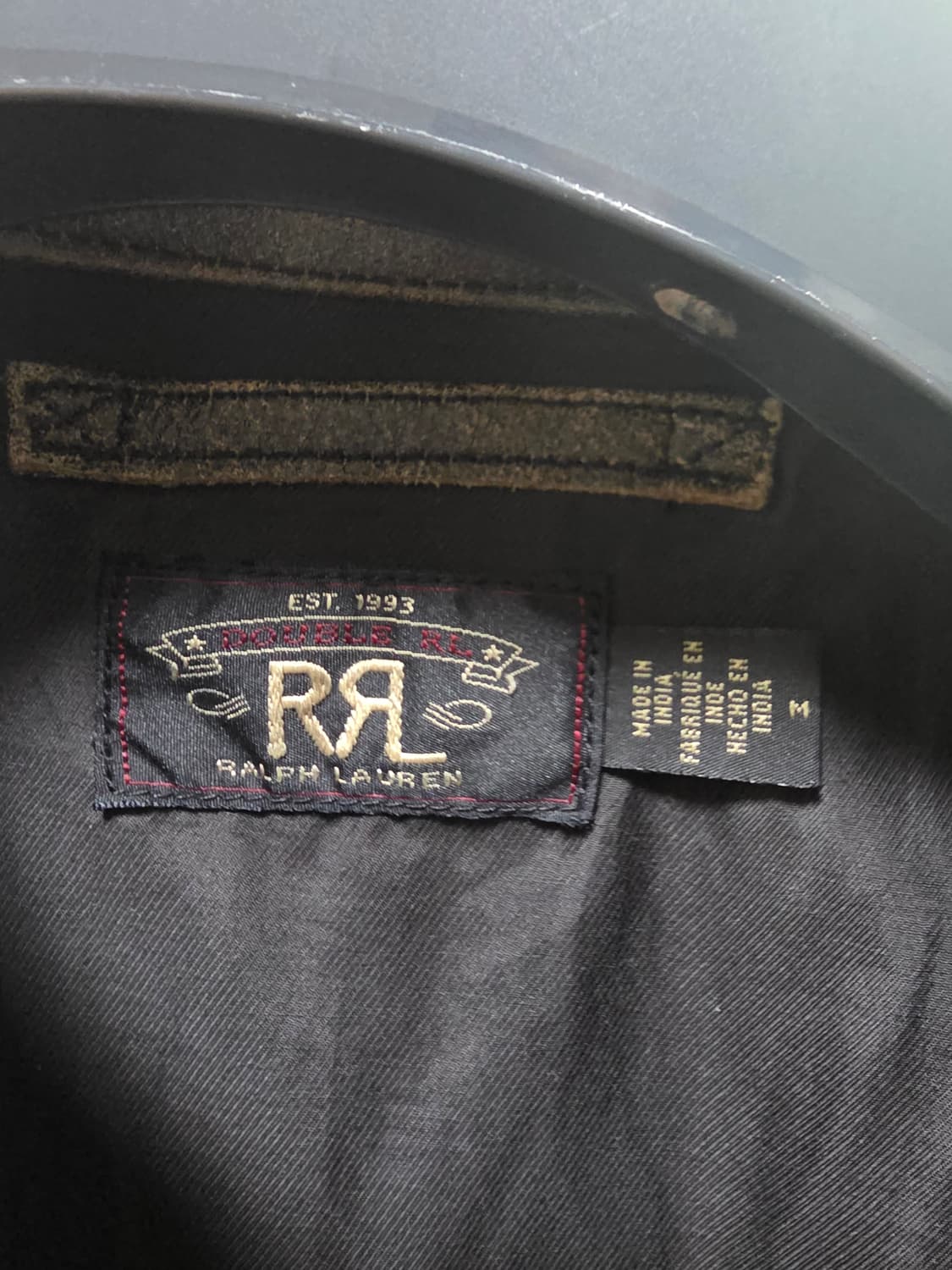 RRL 슬림핏 모토 자켓 판매합니다 상품이미지3