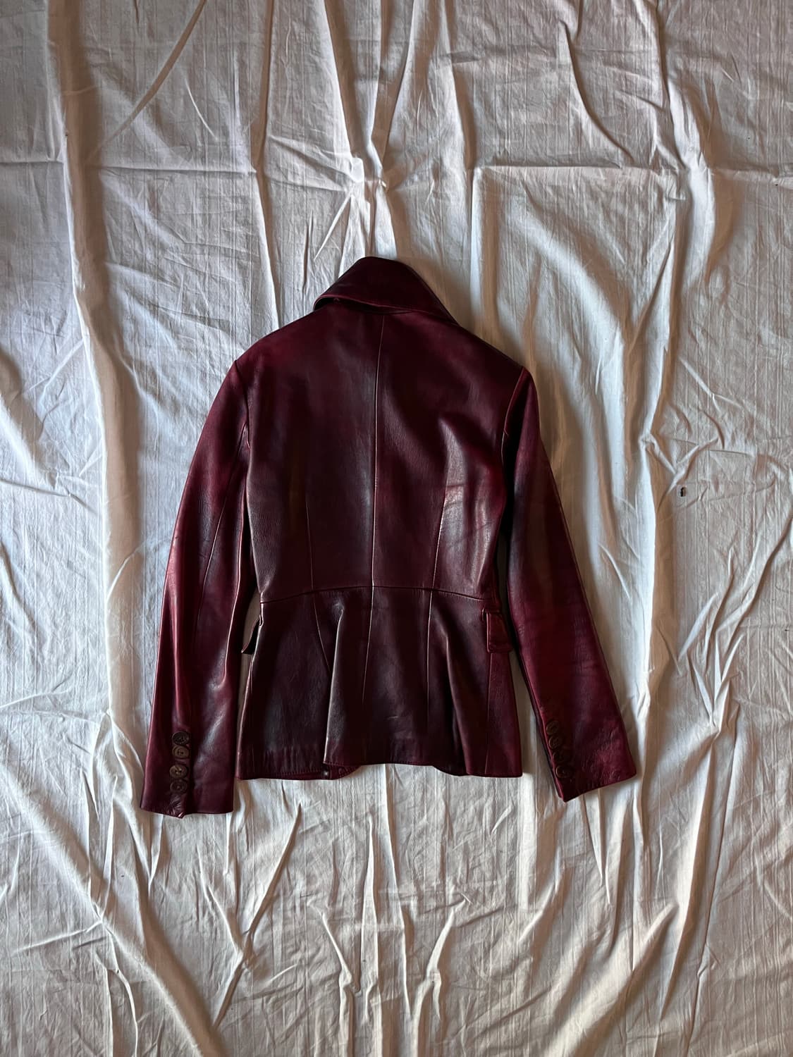 Paco Rabanne Wine Washed Lambskin Jacket 상품이미지5