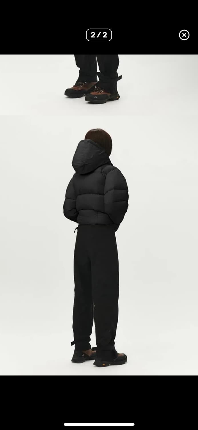 누마레 브라운 숏패딩s 우먼 브라운 상품이미지2