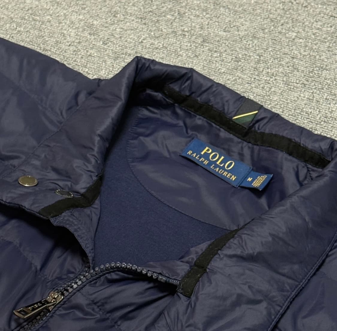 폴로 니트경량패딩(2회착 거의 새상품) 상품이미지2