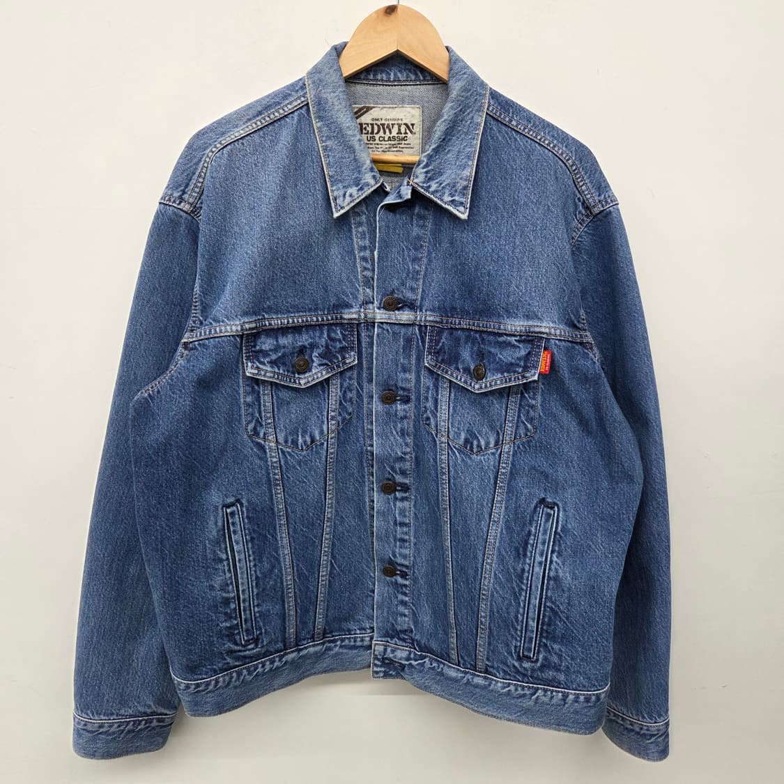에드윈 데님 자켓 청자켓 남L 상품이미지2