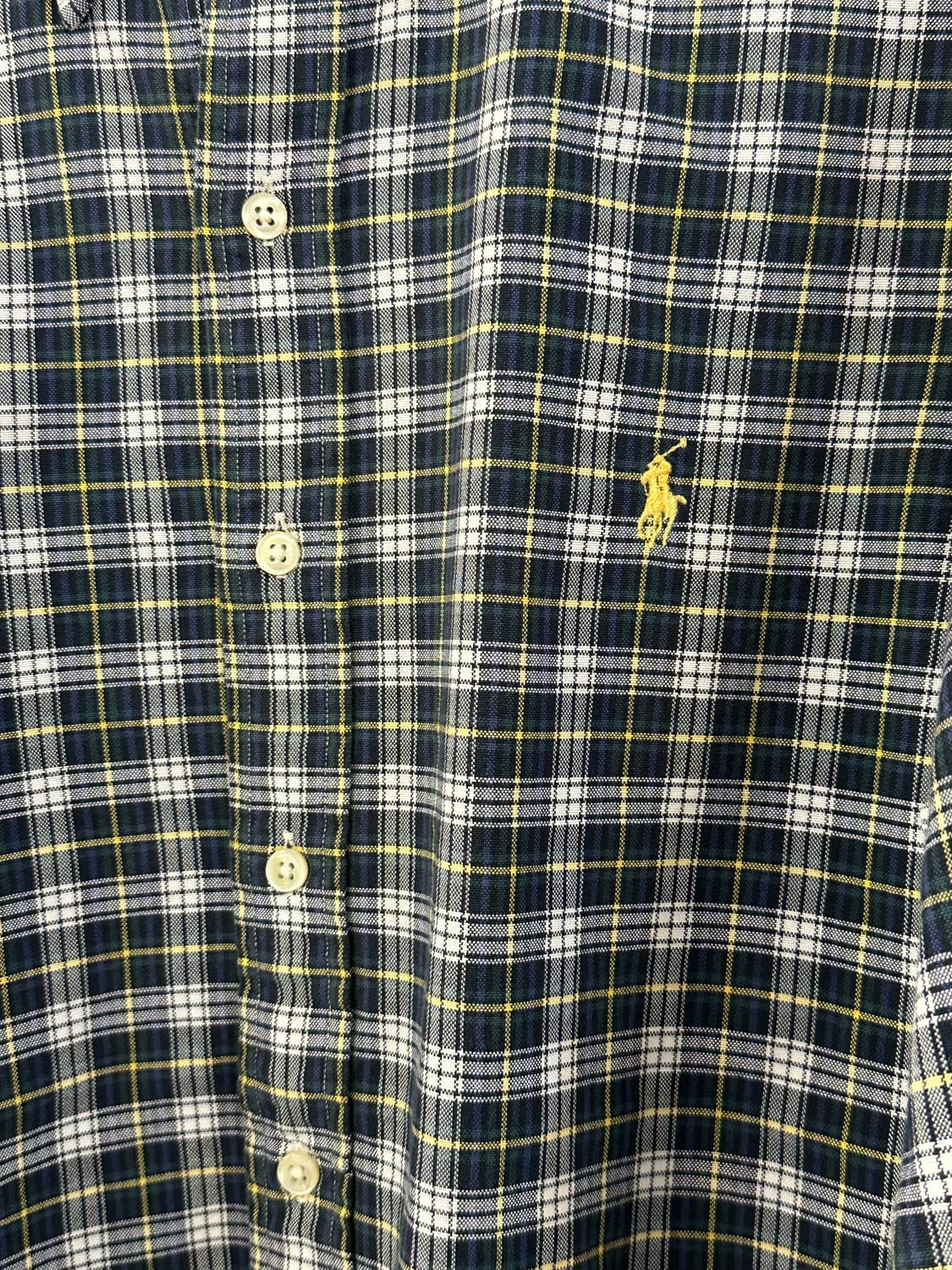 POLO 폴로 체크 긴팔셔츠👔 상품이미지3