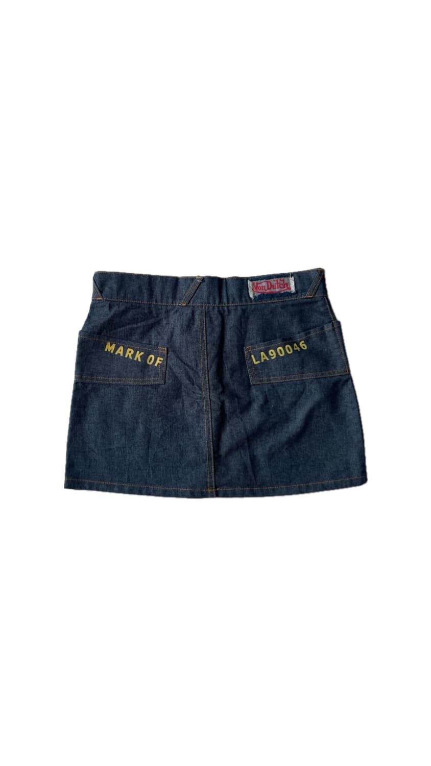 [Von dutch] 본더치 데님스커트 상품이미지2