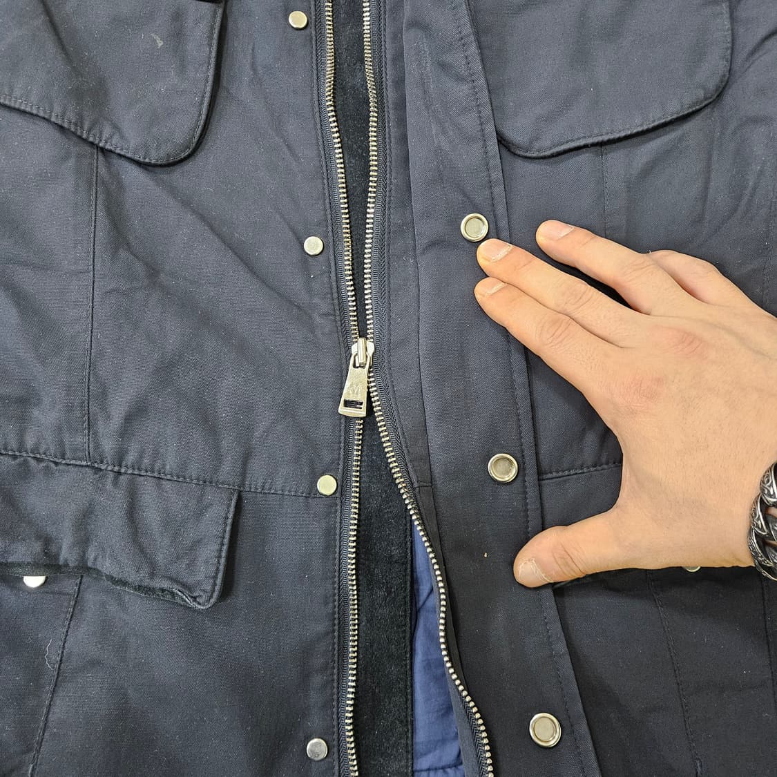 100 캠브리지멤버스 자켓 (지퍼고장)0323Y 상품이미지5