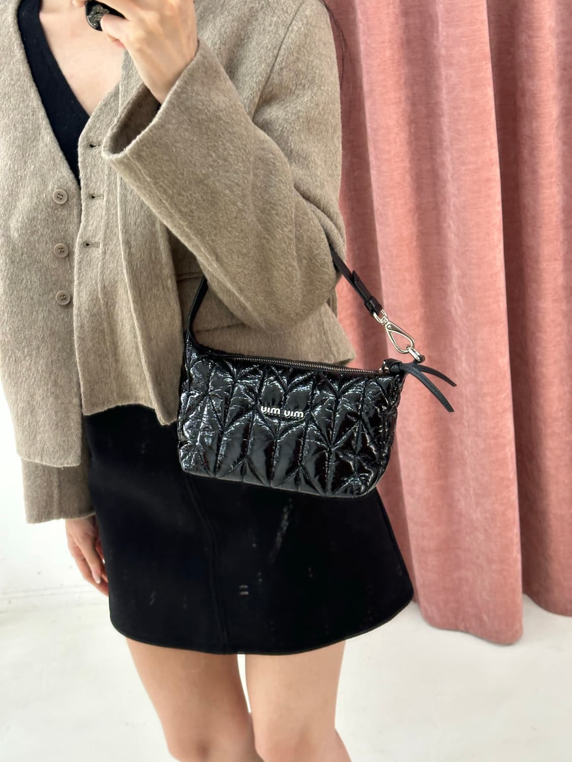 [SA 정품] 미우미우 마테라쎄 스피릿 호보백 상품이미지7