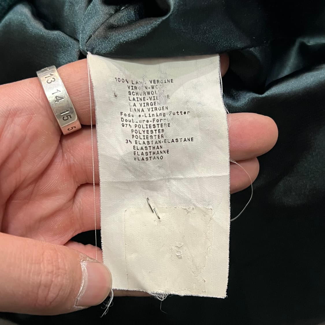  아르마니 꼴레지오니 카라 디테일 자켓 y14787  상품이미지7