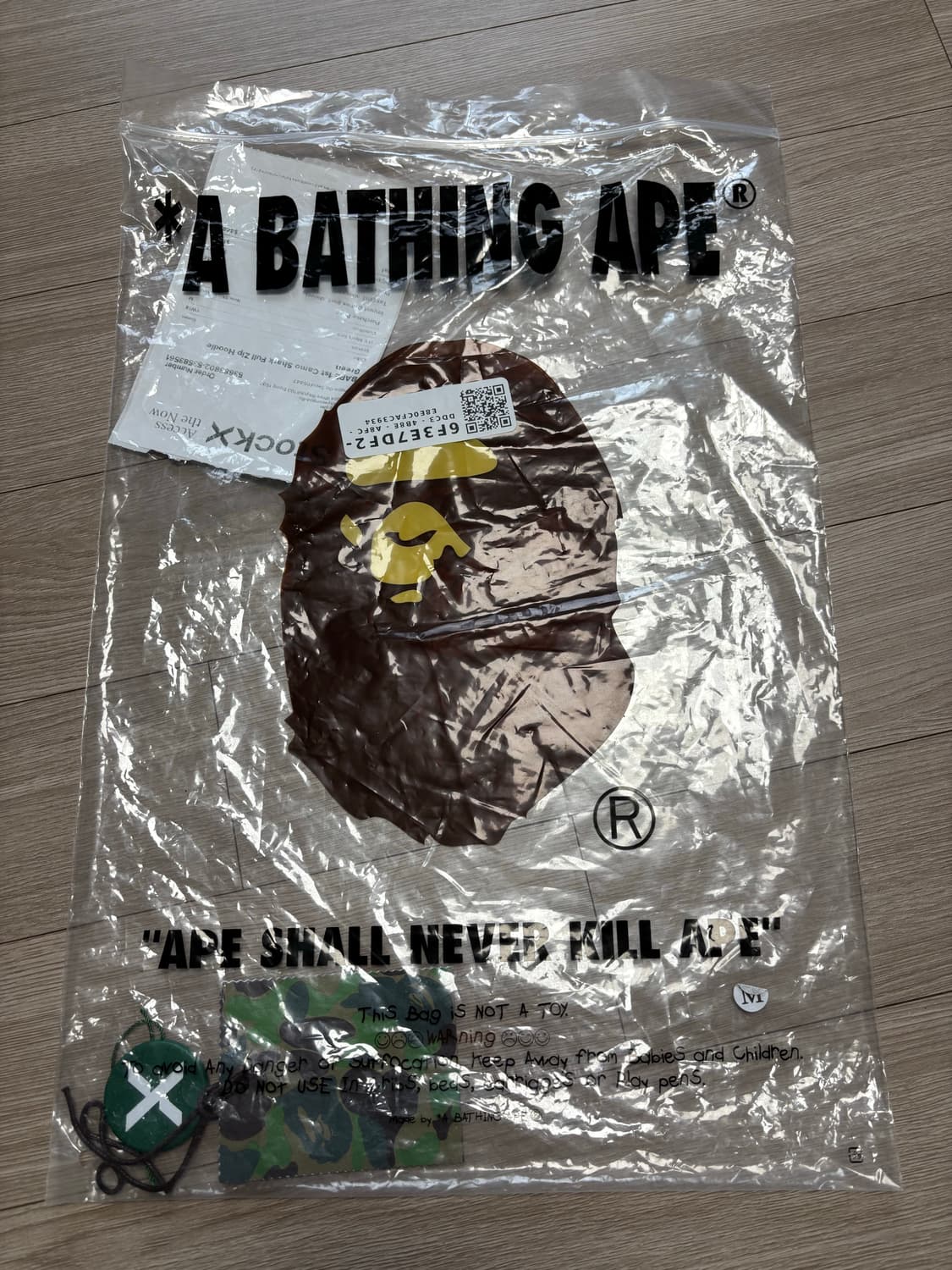 베이프 퍼스트 카모 샤크 후드집업 상품이미지10