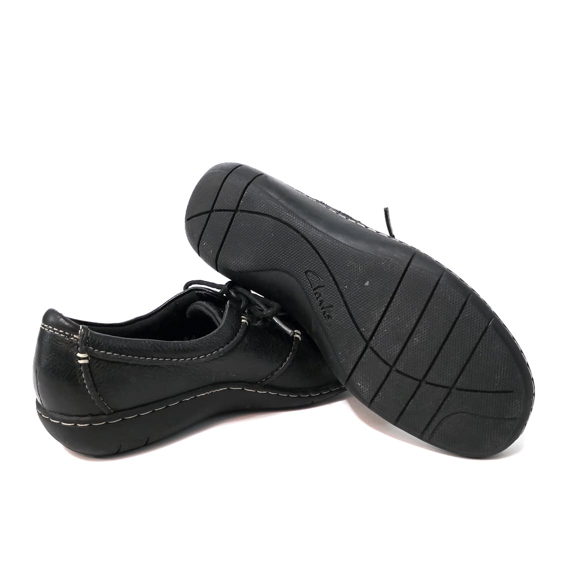 [US7.5] 클락스 비얼즈 레이스업 블랙 상품이미지5