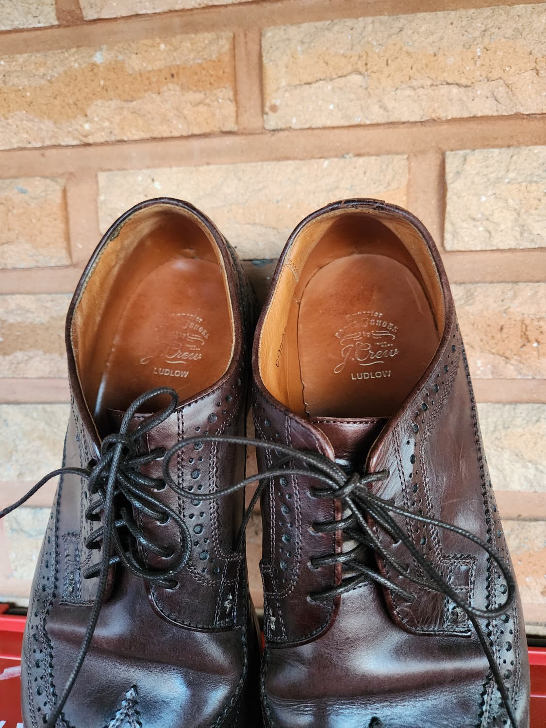 J.crew 롱윙 윙팁 6홀 드레스 슈즈 상품이미지6