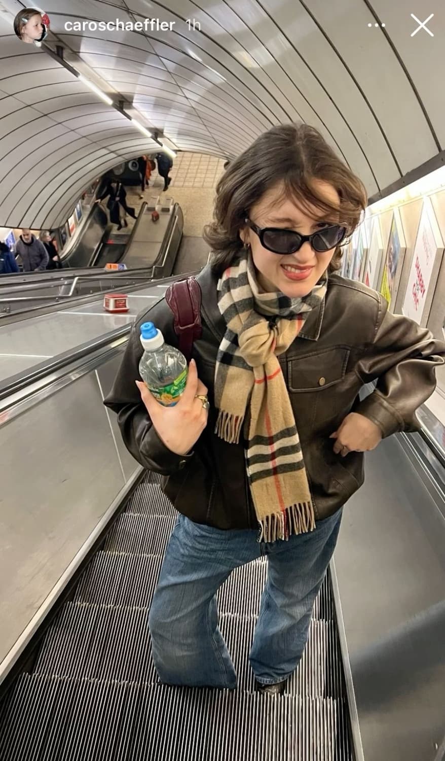 바버 램스울 타탄 체크 머플러 상품이미지5