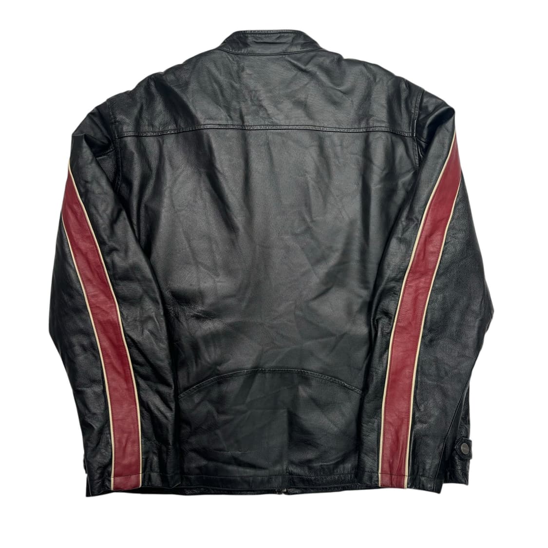 월슨레더 발마칸 램스킨 바이커 자켓 XL 상품이미지4