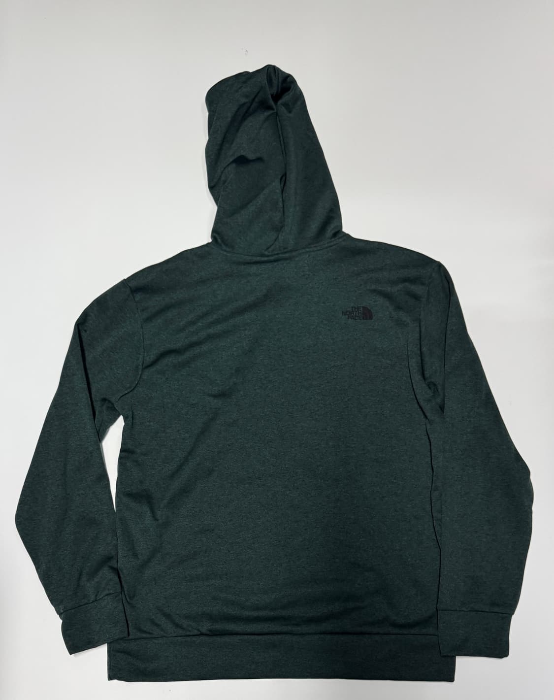 노스페이스 기능성 기모 후드 티셔츠 L 딥그린 상품이미지2