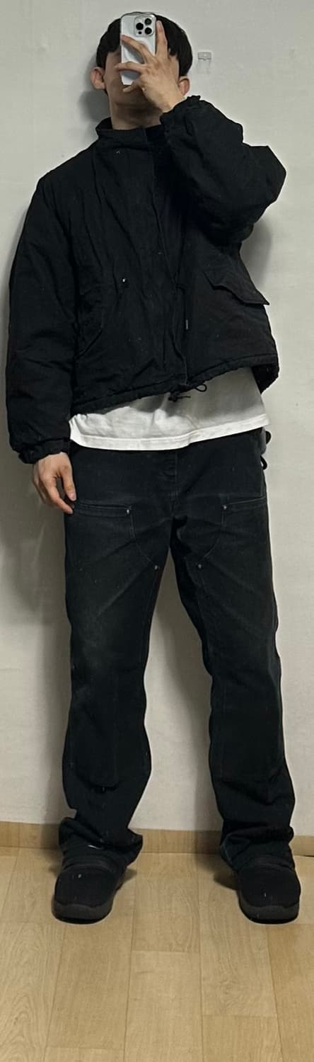 라퍼지스토어 피쉬테일 크롭 파카 상품이미지5