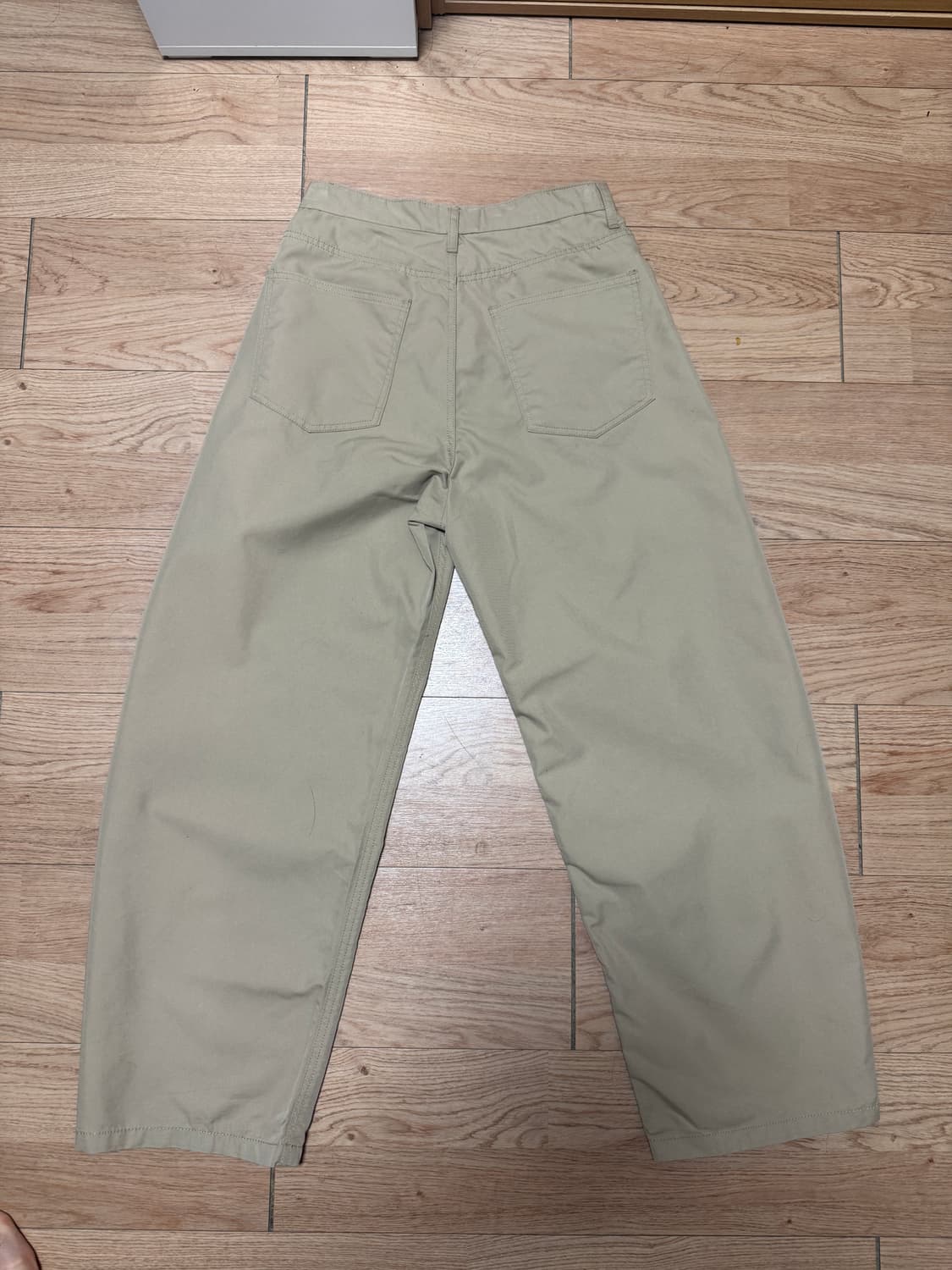 (28~30size) 와이드핏 베이지 코튼 치노팬츠 상품이미지2