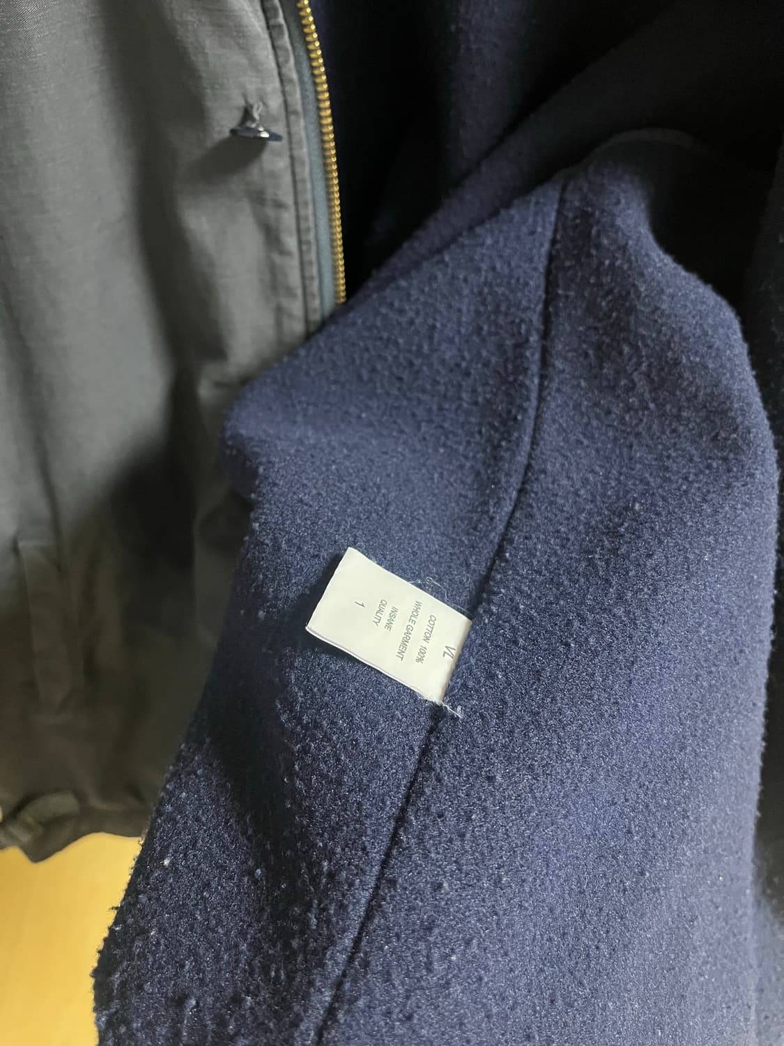 블라인드파일즈 A2 덱 자켓 네이비 상품이미지4