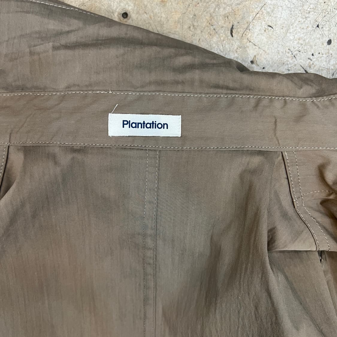 이세이미야케 플랜테이션 트렌치코트 상품이미지6