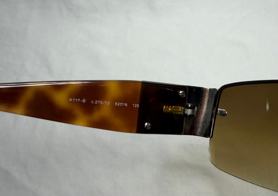 빈티지 샤넬 레오파드 선글라스 상품이미지7