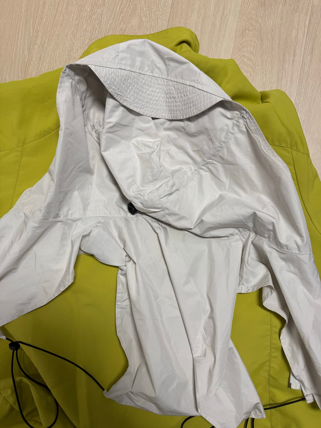 산산기어 도킹 자켓 라임 - 22FW 상품이미지4