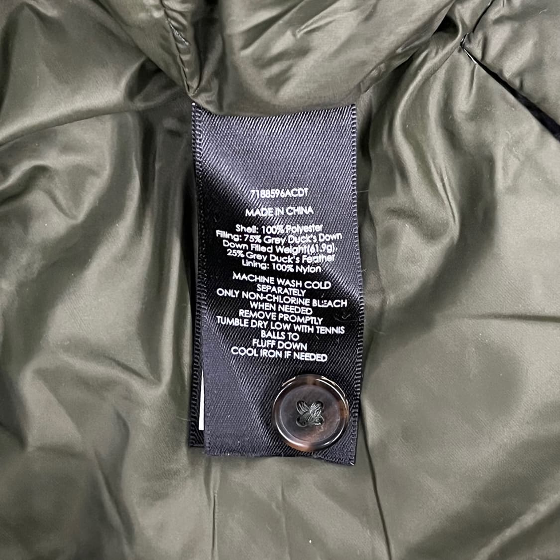 [정품/L] RLX 랄프로렌 폴로 카모 경량 패딩 b19 상품이미지6