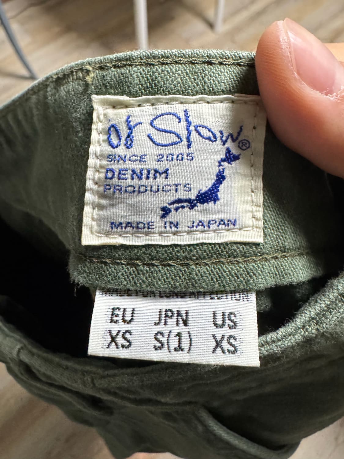 오어슬로우 퍼티그 1사이즈 orslow 상품이미지3