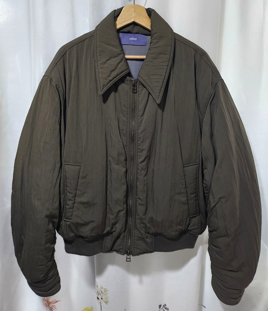 minav 카라 항공점퍼 L 상품이미지1