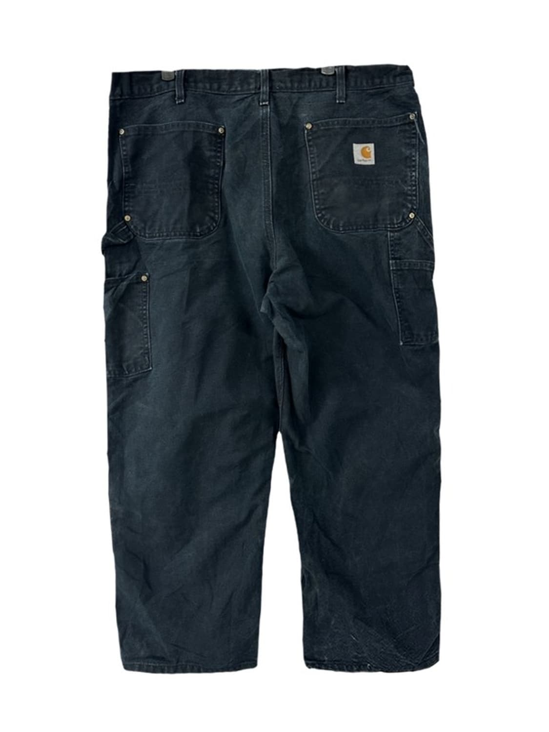 [38X32] Carhartt B01BLK USA 더블니카펜터 워크팬츠 상품이미지2