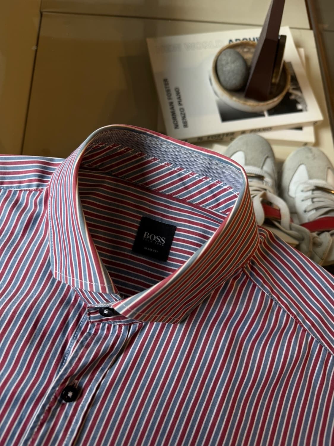 휴고보스 블랙라벨 드레스 셔츠 100 상품이미지8