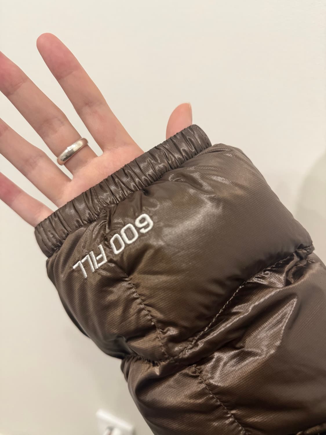 스투시 미드웨이트 후드 퍼퍼 브라운 상품이미지3