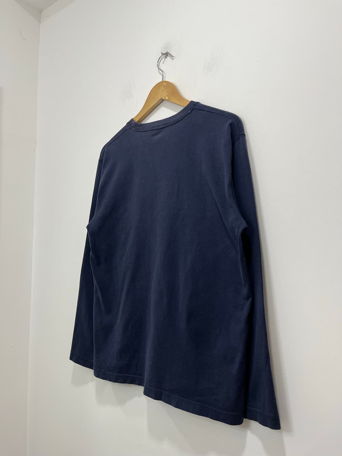 컨버스 올스타 빈티지 소라맛 로고 프린팅 롱슬리브 티셔츠 상품이미지7