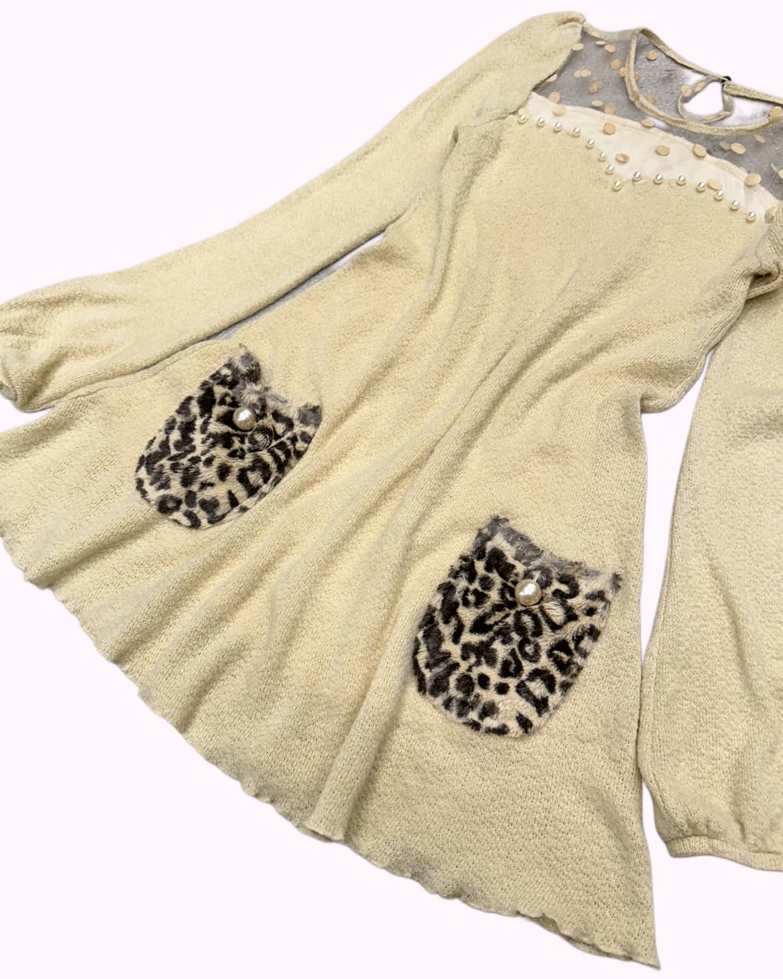 ROSE FANFAN gal leopard pocket dress 상품이미지2