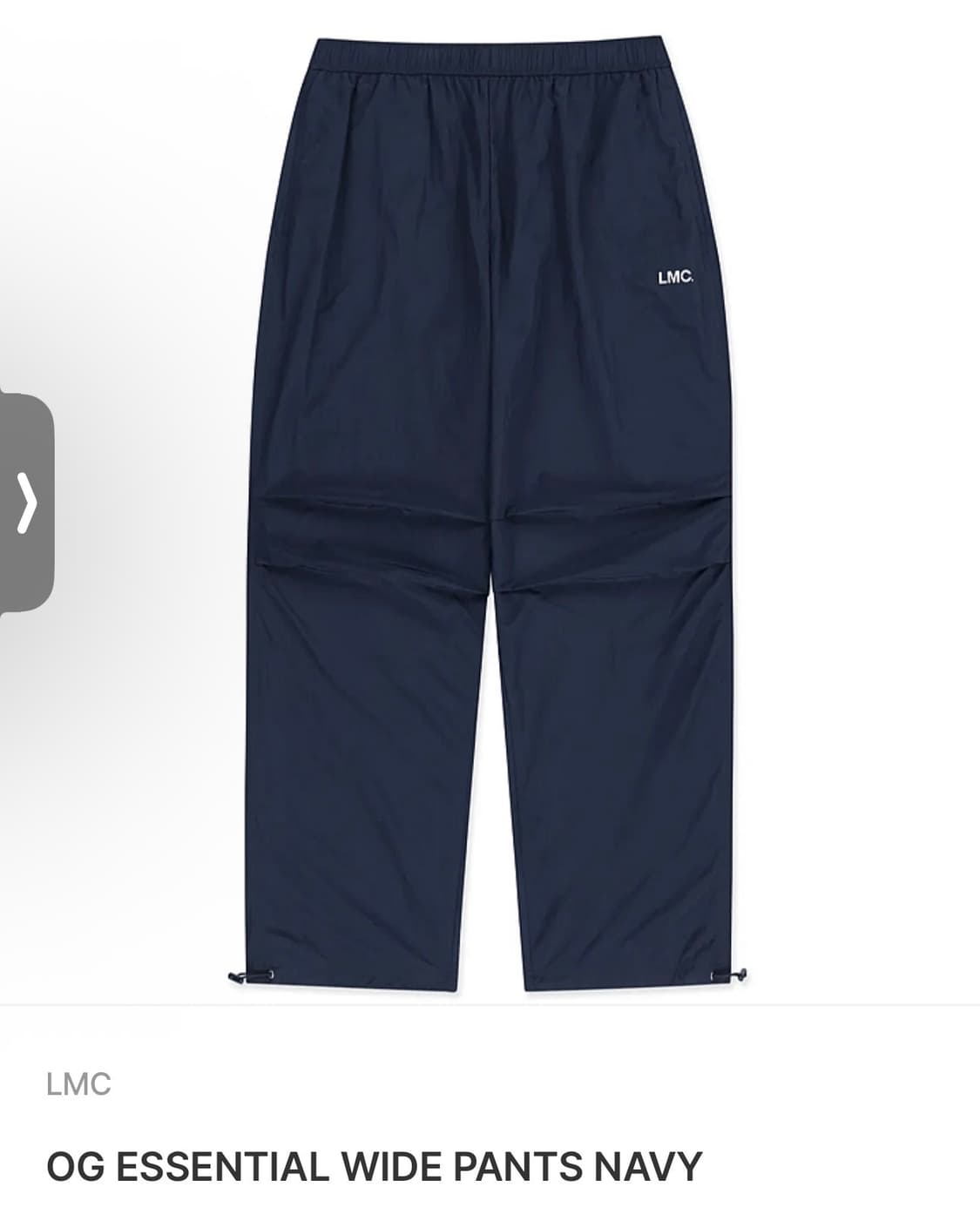 LMC OG ESSENTIAL 세트 네이비 L 새상품 상품이미지5