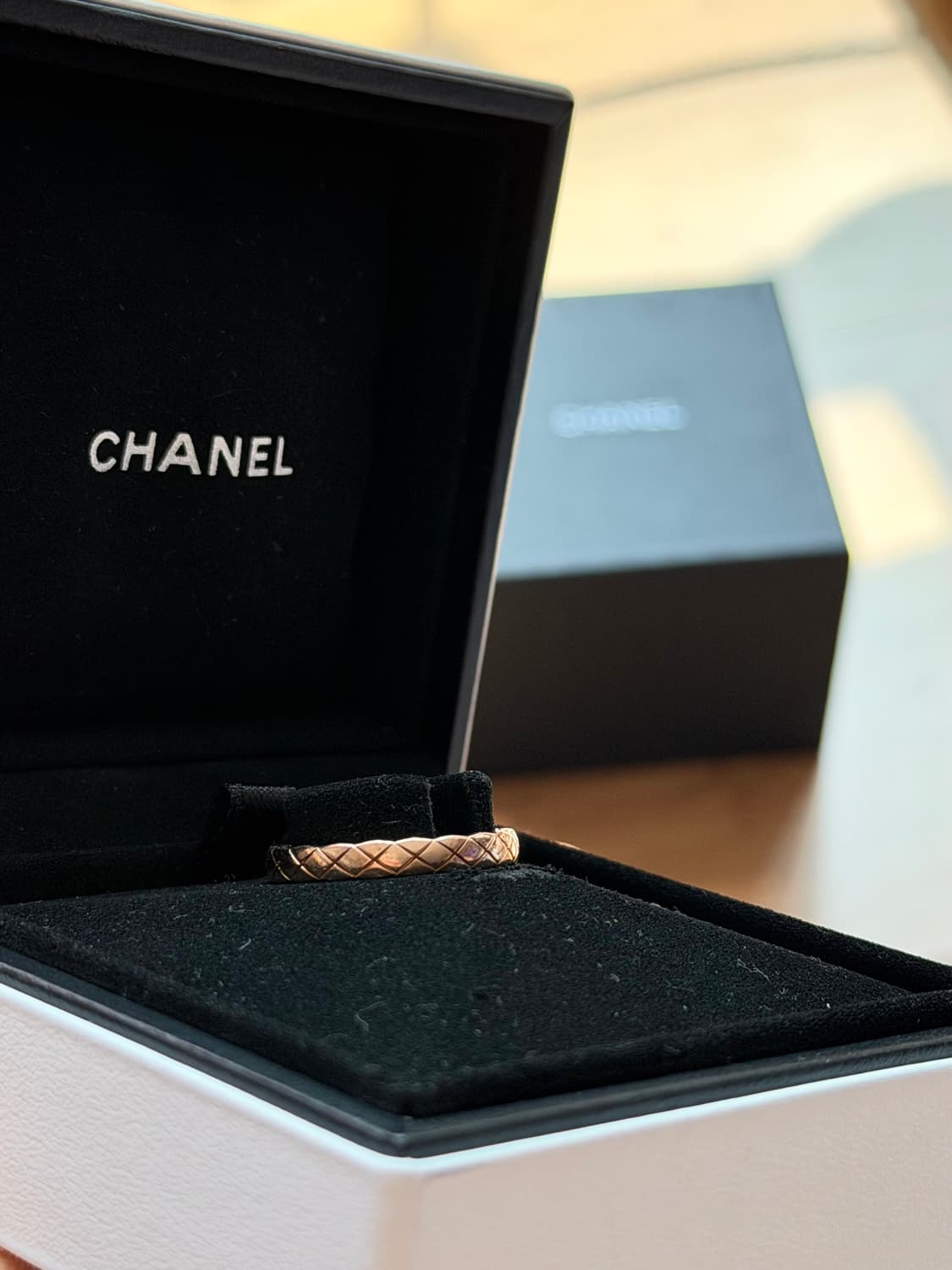 샤넬 코코크러쉬 반지 미니 베이지골드 58호 팝니다 상품이미지2