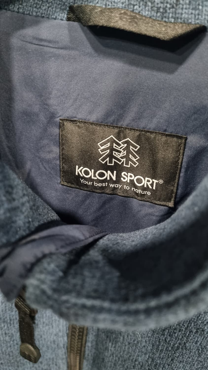 코오롱 남성용 95 추동용 집업자켓 등산 캠핑 상태매우좋음 상품이미지2