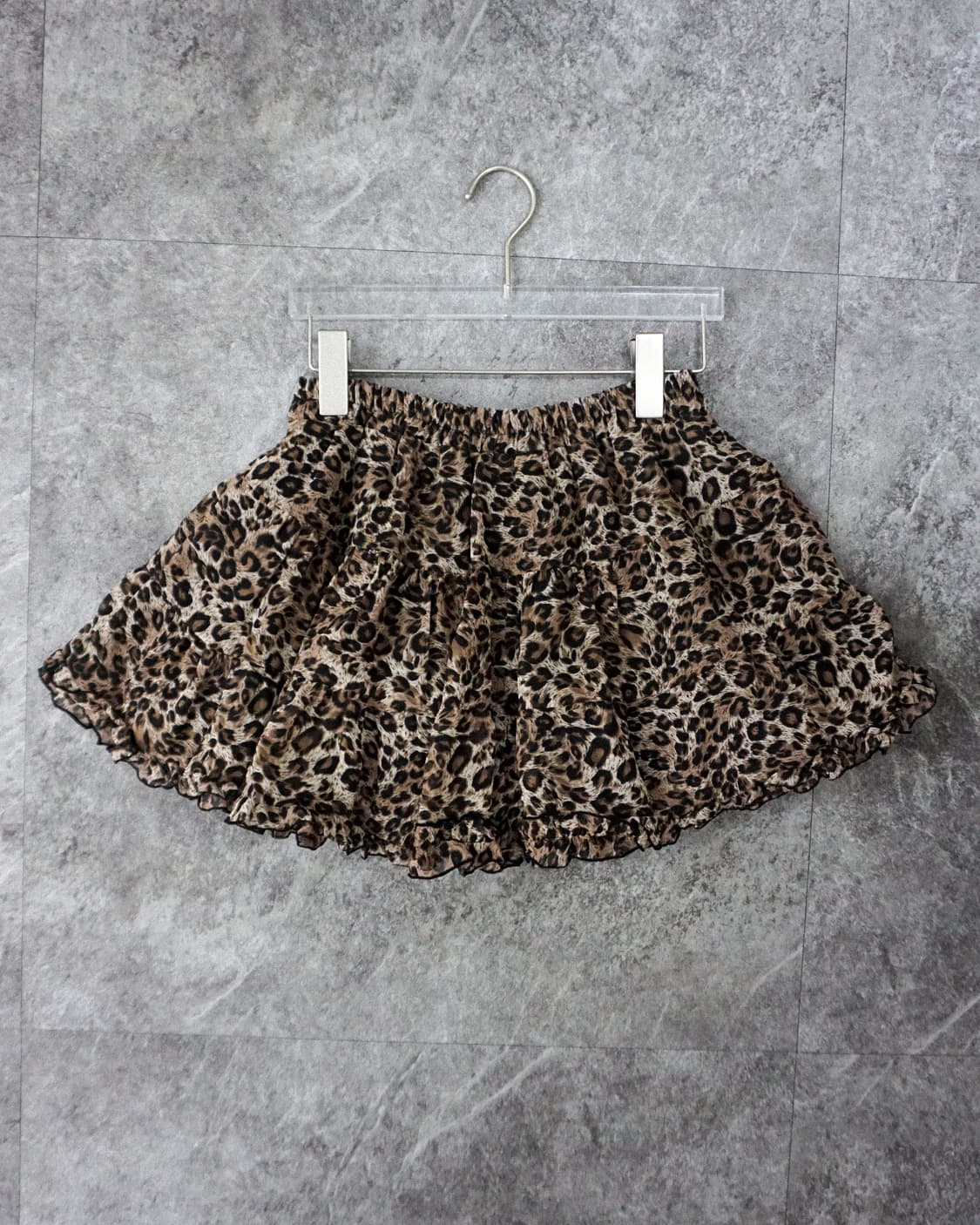 Leopard Skirt Pants 상품이미지1