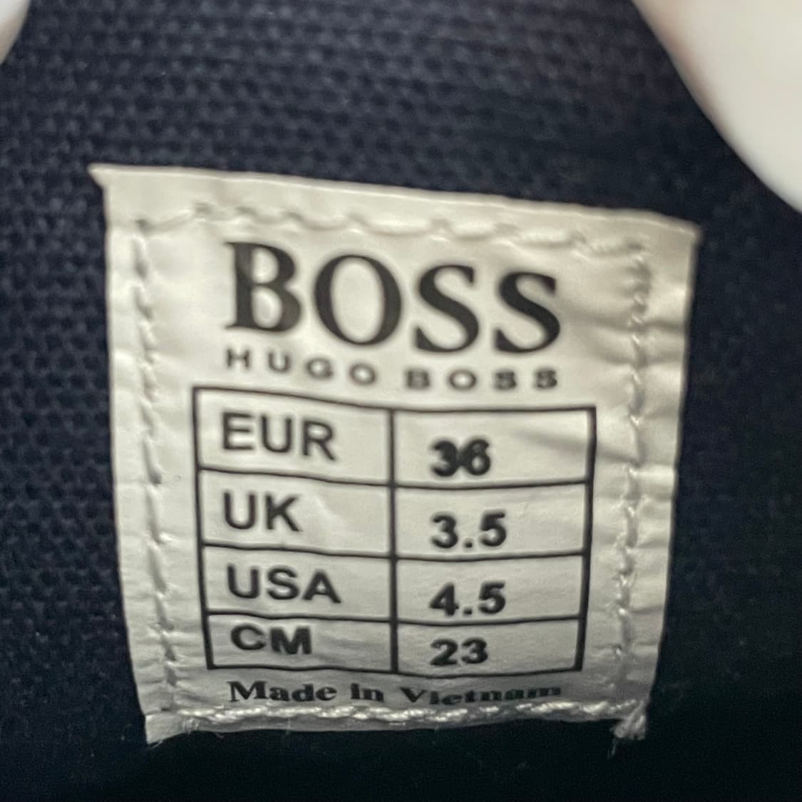 791) Hugo Boss 보스 키즈 하이탑 스니커즈 230mm 상품이미지8