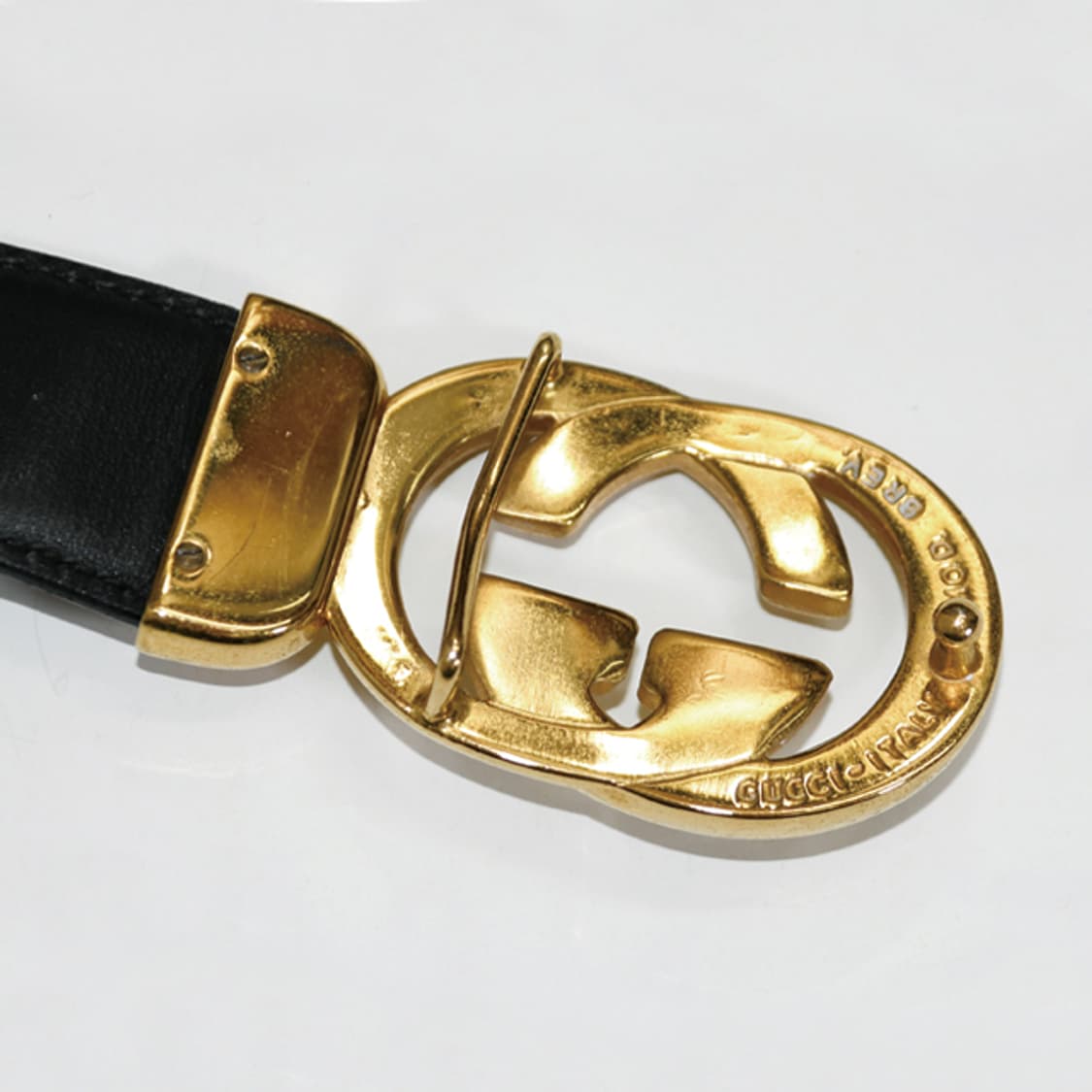 GUCCI -ITALY GG 버클레더벨트 상품이미지6