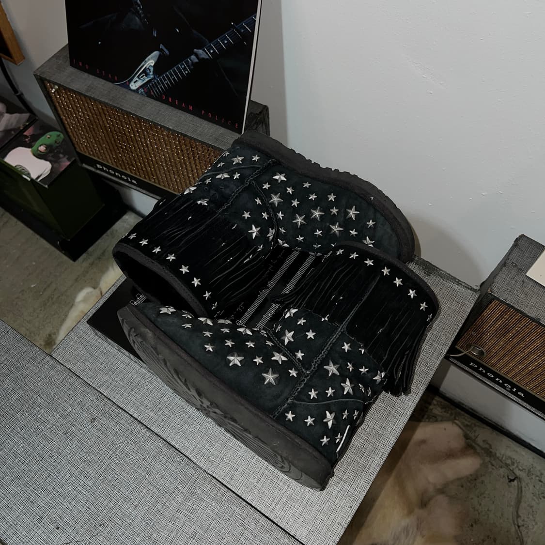 지미추 X 어그 스터드 부츠 블랙 상품이미지6