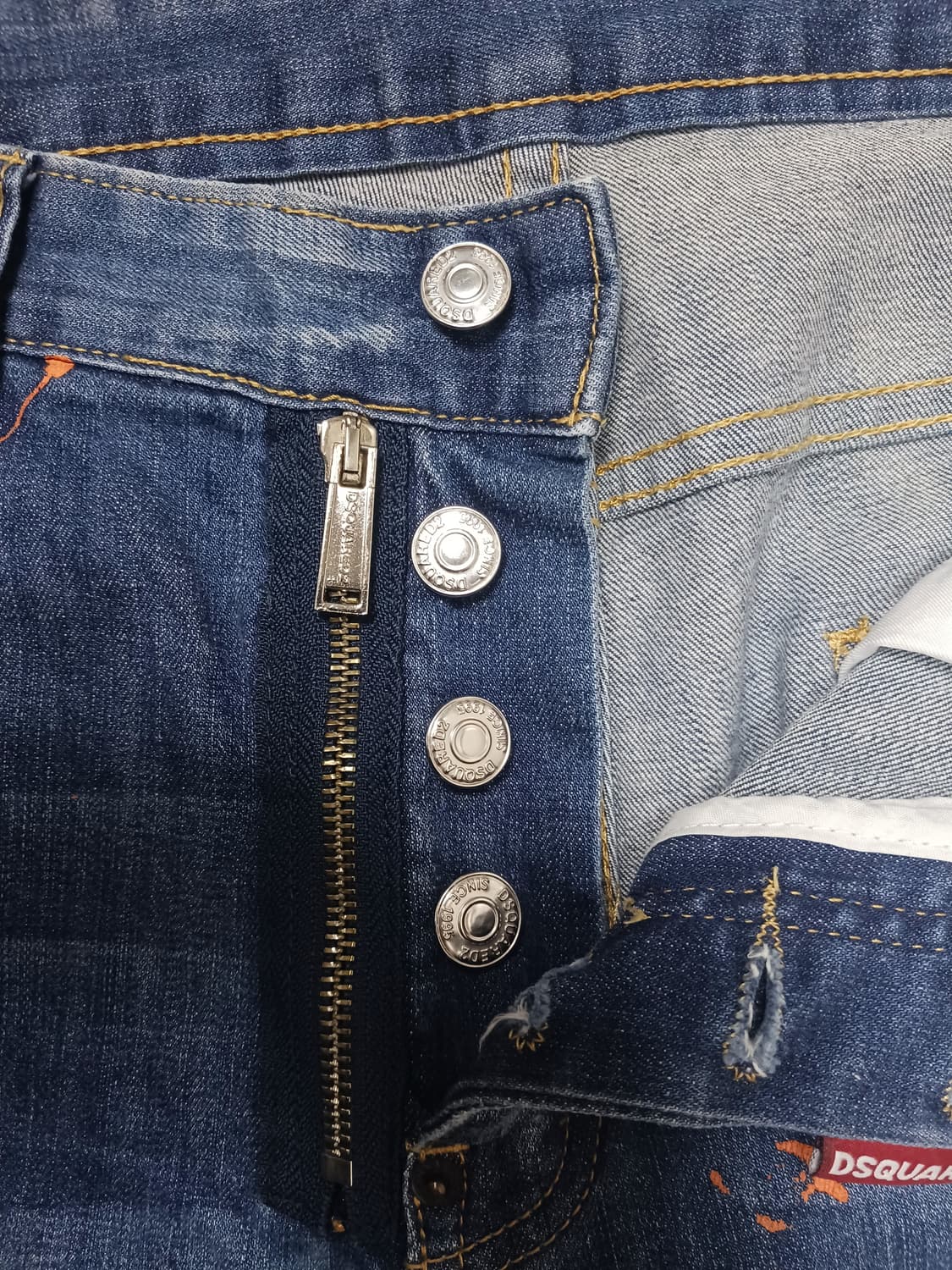 [32] 디스퀘어드2 앞지퍼 쿨가이진 청바지 상품이미지6