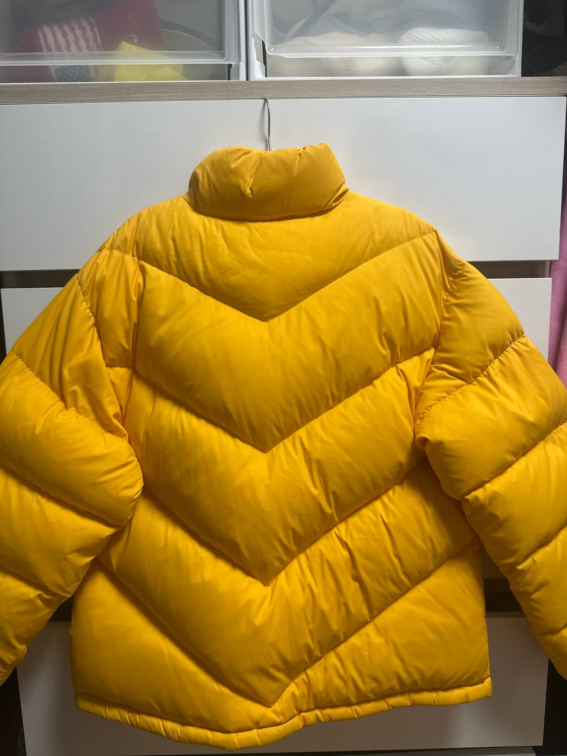 아웃스탠딩 패딩 옐로우 M(품절상품) 상품이미지3