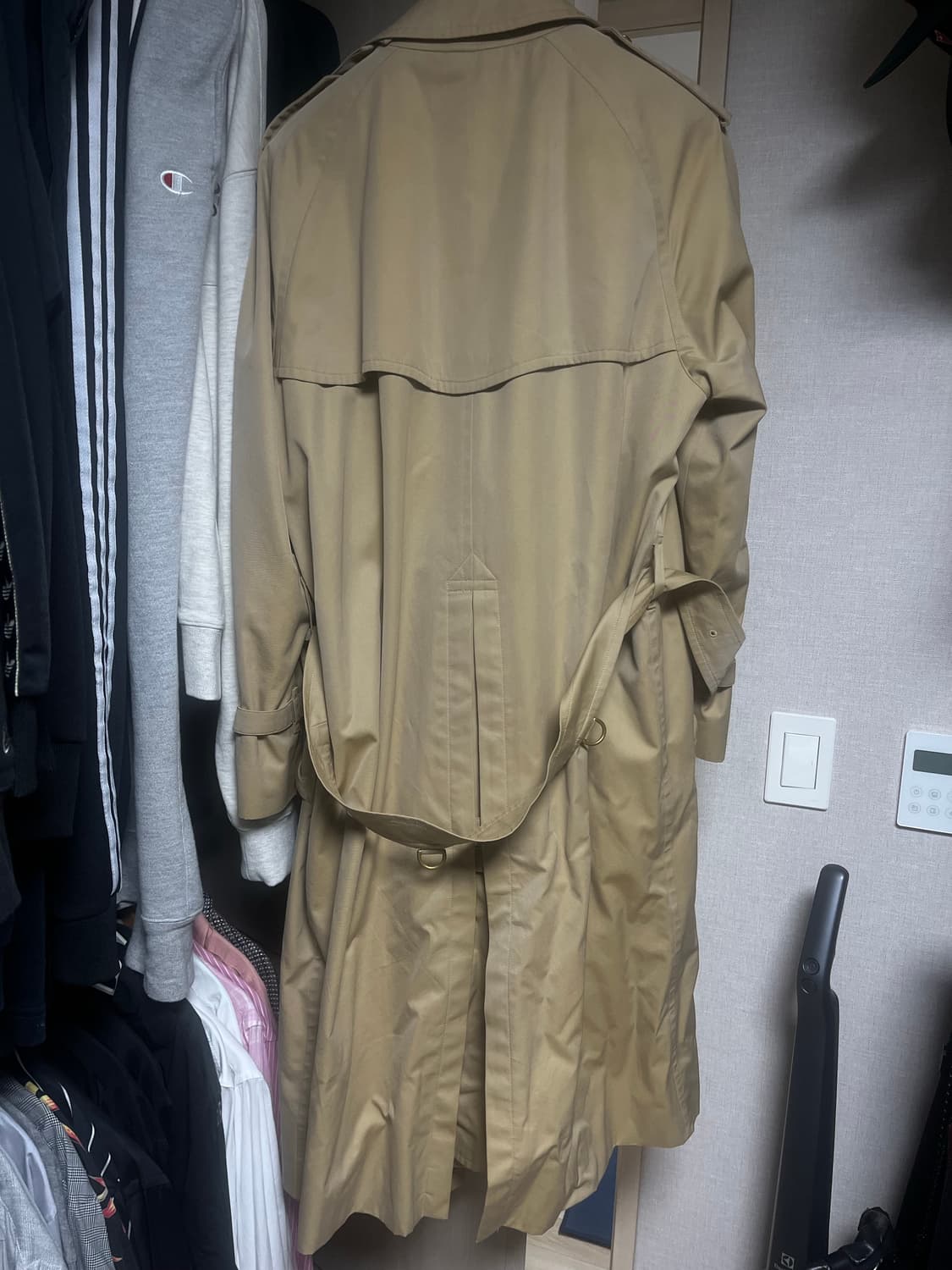 빈티지 베이지 버버리 트렌치 코트 판매  상품이미지2