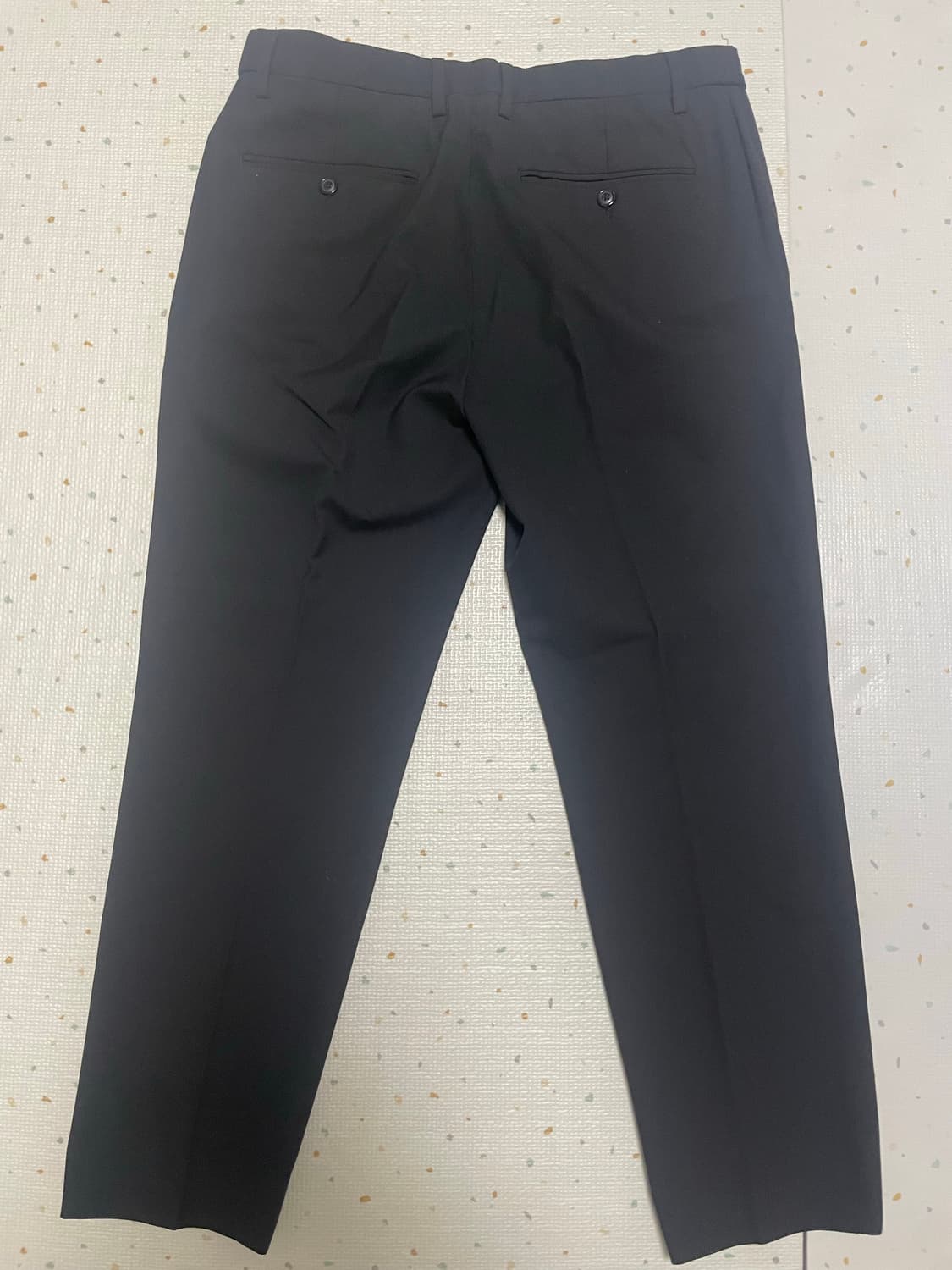 컨셉원 슬림핏 슬랙스 블랙 32사이즈 상품이미지2