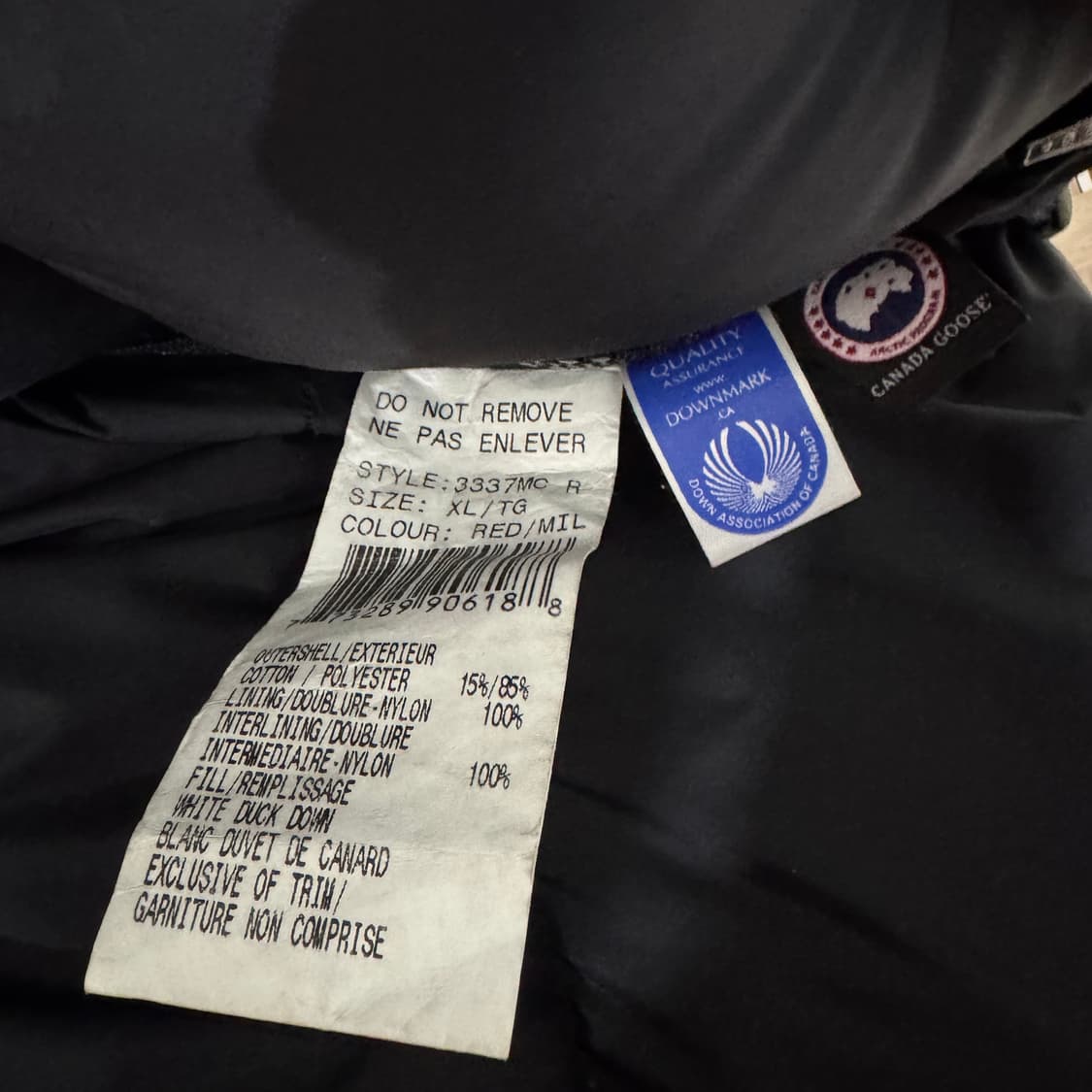 캐나다구스 x 콘셉트 앨버타 패딩 조끼 (XL)   상품이미지8