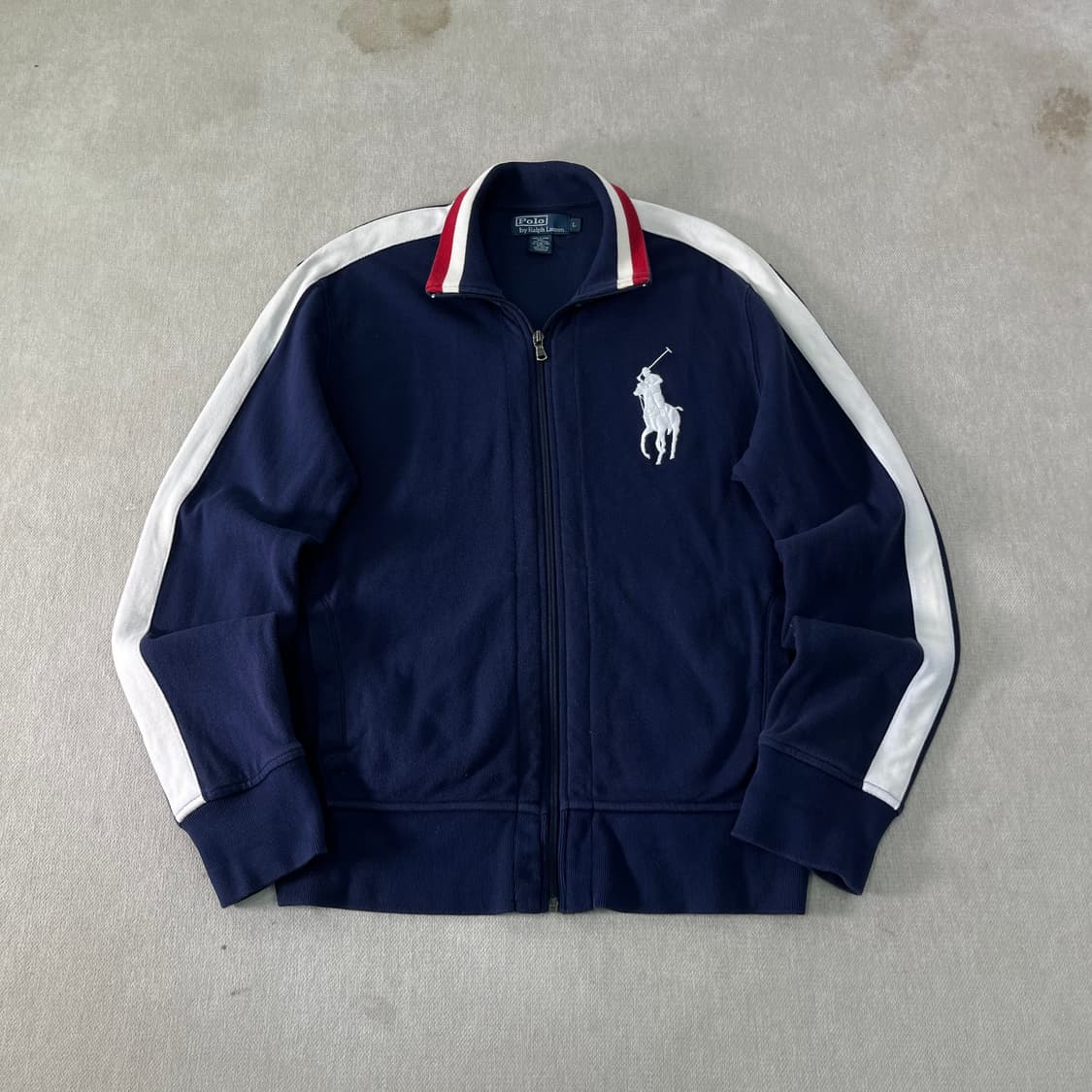 100 폴로랄프로렌 사이드라인 빅포니 집업 상품이미지1
