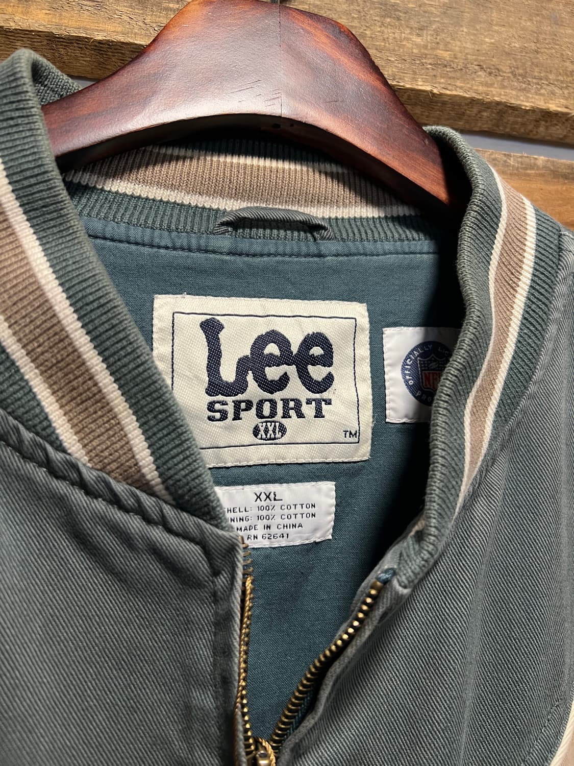 [XL]90's Lee NFL G-PACKERS 풋볼 팀 바시티 자켓 상품이미지2