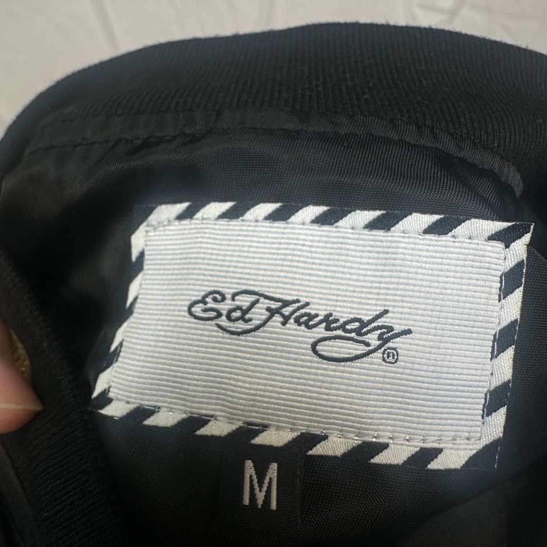 에드하디 블랙 타이거자수블루종 M 상품이미지4