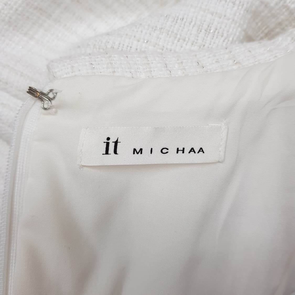 잇미샤 2021 트위드 카라 원피스 S사이즈 상품이미지6