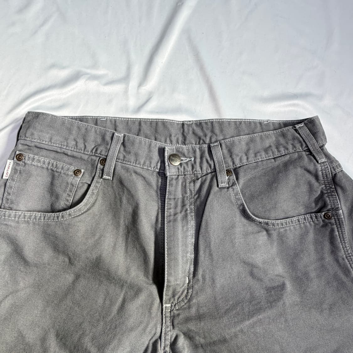 칼하트 그레이 카펜터 팬츠 B159 CHR 상품이미지6