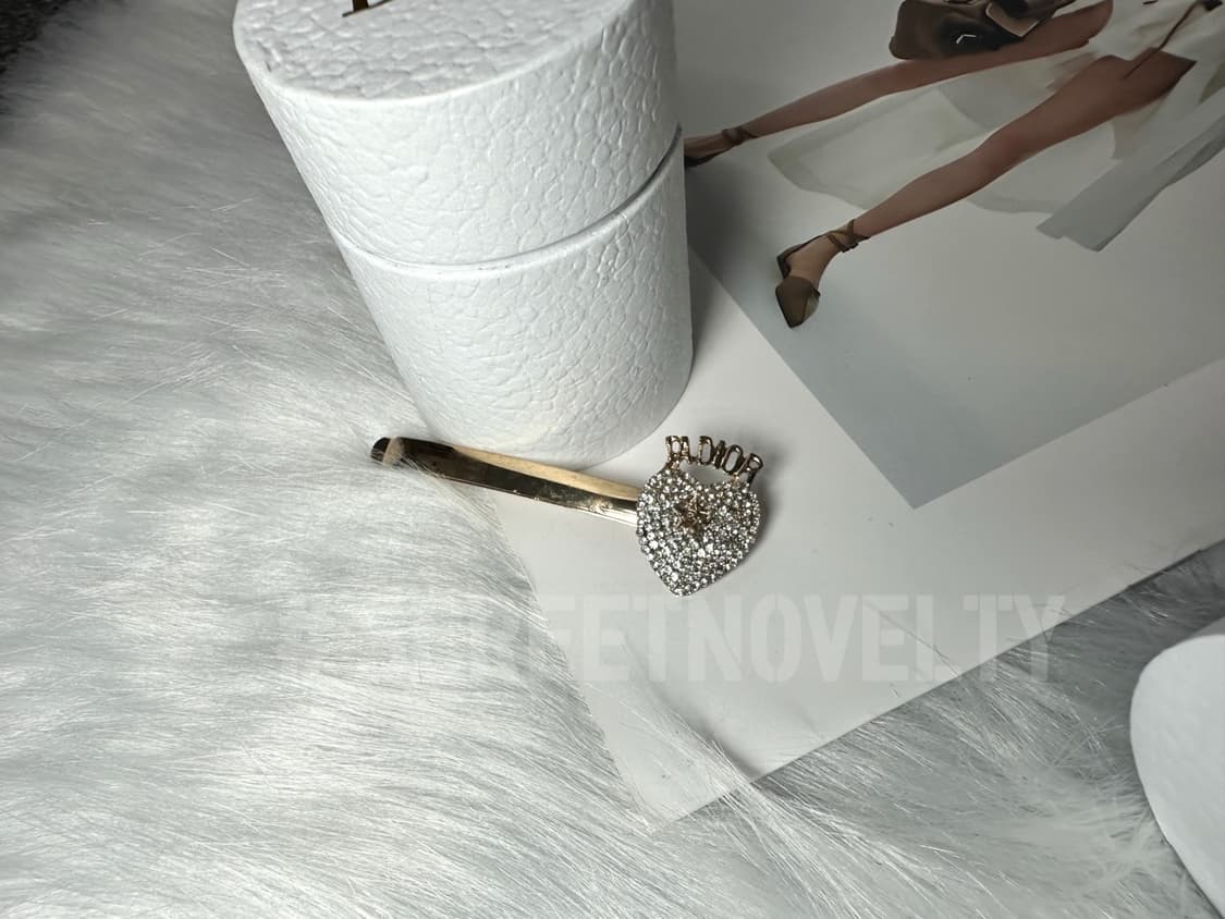 하트 골드 쟈디올 헤어핀 상품이미지5