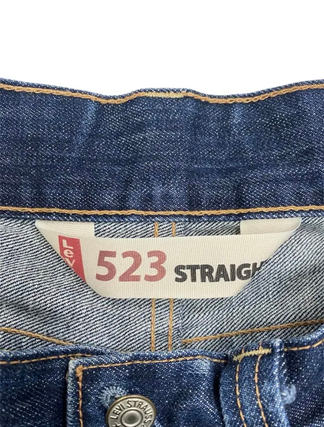리바이스523 진청 데님 팬츠-32사이즈 상품이미지6
