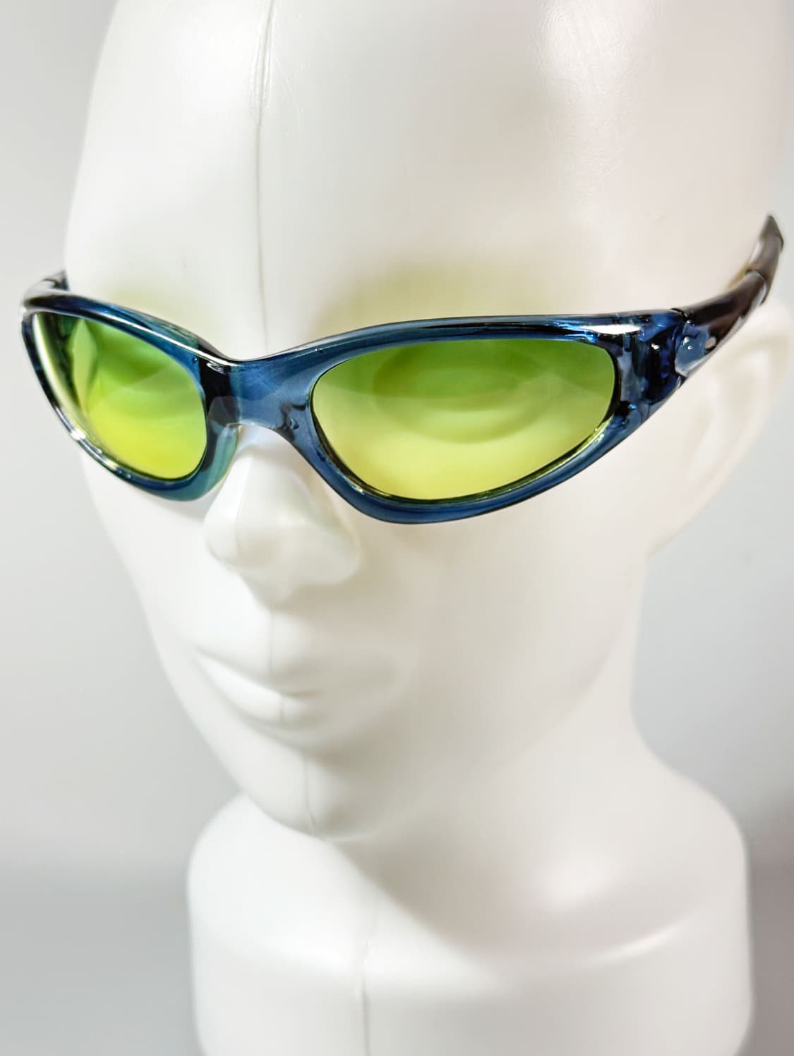 90s OXYGEN 어라운드 랩 스포티 틴트 빈티지 선글라스 상품이미지8